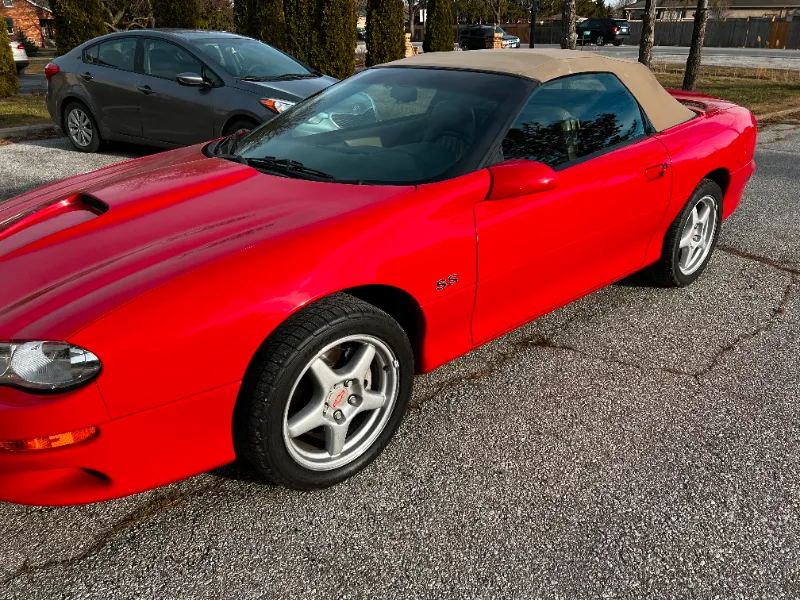 1998 Camaro SS Convertible, excellent condition, low kms