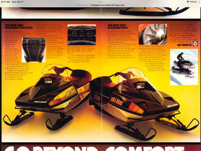 I am looking for 1980-1983 blizzard ski doo parts. Would take a complete sled, parts sled or parts....