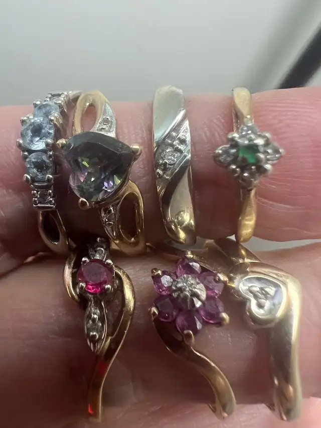10 k rings -175  dollars each in Jewellery & Watches in Edmonton - Image 3