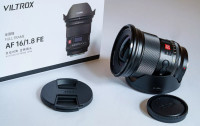 Viltrox AF 16mm F1.8 Autofocus Camera Lens Sony E-mount