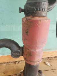 Antique water pump