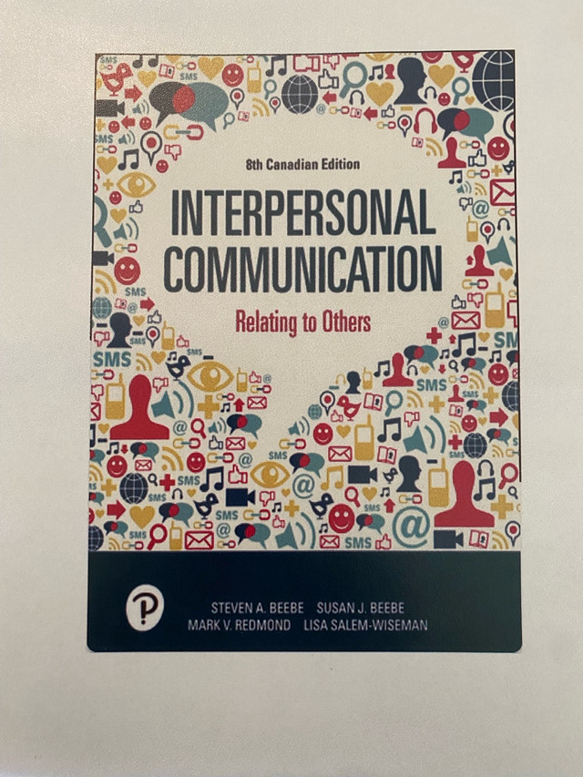 Interpersonal Communication 8th Canadian Edition in Textbooks in Trenton