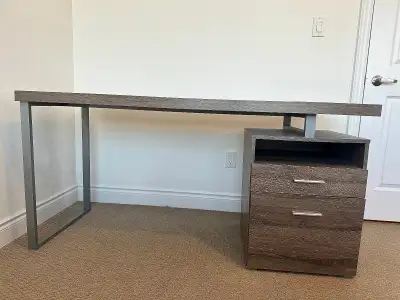 Office Desk with Drawers, View more