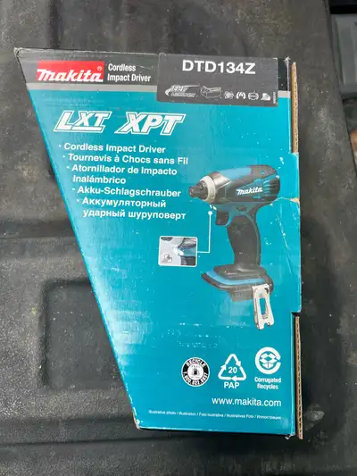 Makita Cordless Impact Driver BNIB, View more