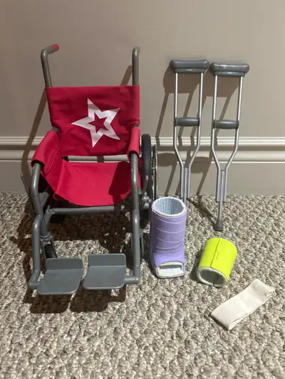 American Girl Wheelchair, View more