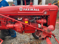 Antique Farmall tractor 