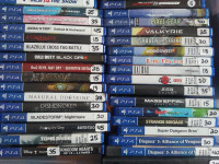 PS4 games for sale individually. Also PS3 etc (updated Mar /24