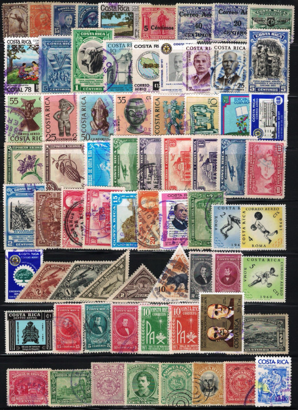 Costa Rica Stamps, 70 Different in Arts & Collectibles in Mississauga / Peel Region