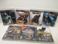 Sony PlayStation 3 Lot  PS3 video Games