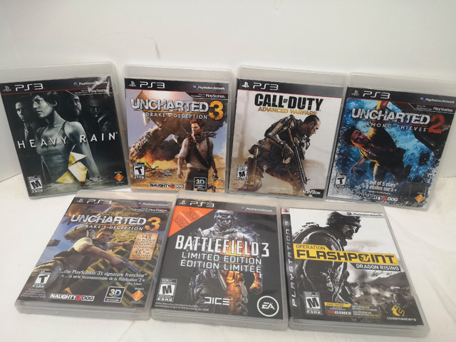 Sony PlayStation 3 Lot  PS3 video Games in Sony Playstation 3 in Moncton