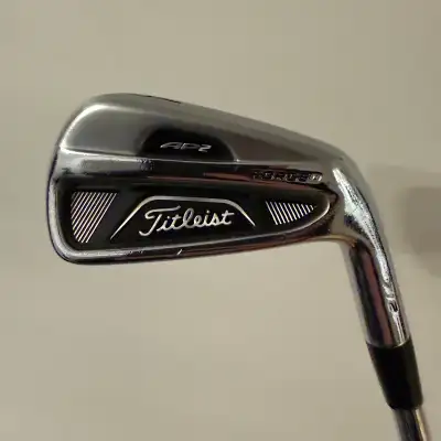 Club: Titleist AP2 712 4 Iron right handed Shafts: Dynamic Gold S300 Stiff RH Grips: Golf Pride Tour...