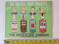 Rare Vintage Barbershop Barber Counter Top Ad Circa 1940s