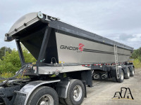 2020 Gincor 39' Live Bottom End Dump  Trailer