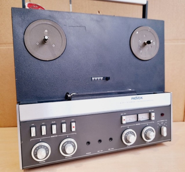 Revox A77 MK IV 2Track Tape Recorder a 77 MK4 Vintage Audio Stereo