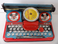 Vintage Disney Mickey Mouse Club Mouseketeer Typewriter