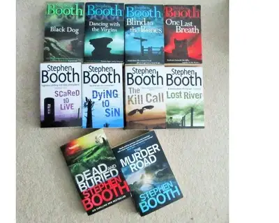 Stephen Booth is a British novelist that has created a crime series you won’t want to miss. Main cha...