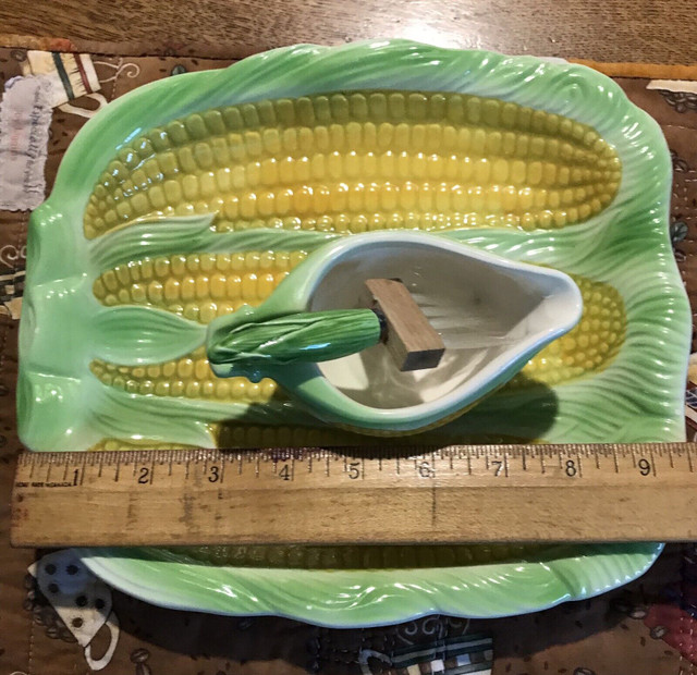 Vintage Ceramic Corn Dishes -Japan in Kitchen & Dining Wares in Thunder Bay