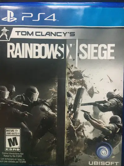 Rainbowsix siege sur ps4 ou xbox comme neuf /like new, View more