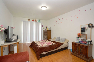 Wonderfully kept basement contains 2 bedrooms. One bedroom is being rented by a couple from India. I...