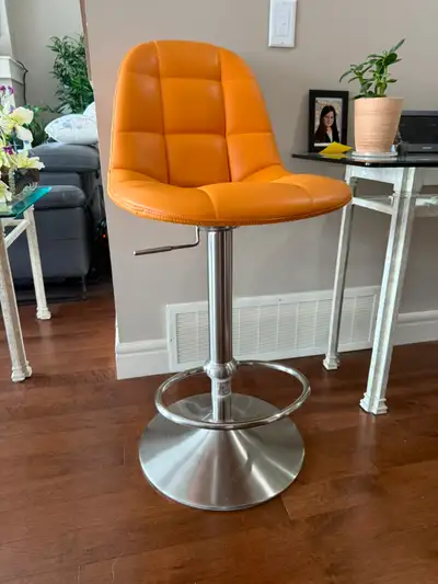 I have a high-quality “Charmayne” kitchen lift chair for sale. The metal is brushed chrome and the m...