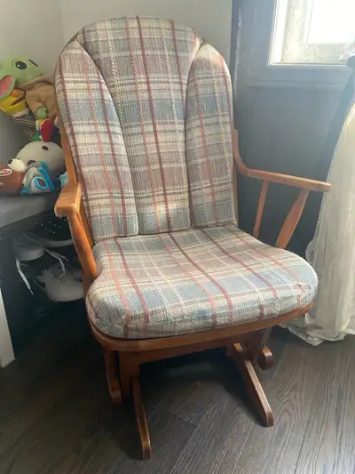 Rocking chair (comes W rocking footrest), View more