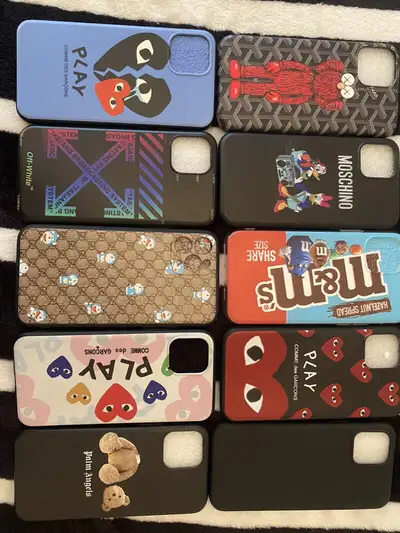 iPhone 11 Pro cases! Comes see garçon, moschino, off white, View more