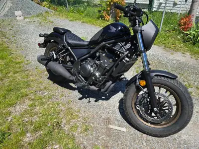 2024 Honda CMX500 Rebel – Only 8 KM – Financing Available Price: $8,500 Condition: Used (Like New) M...