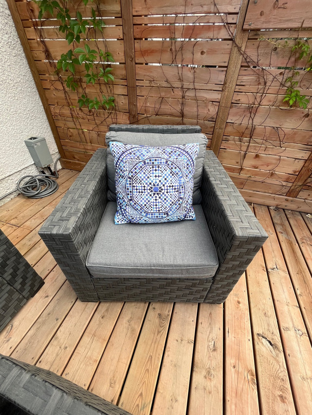 Patio Furniture Set Grey Wicker Patio & Garden Furniture Winnipeg