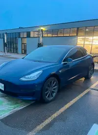 Personal driver available ( Tesla model 3)