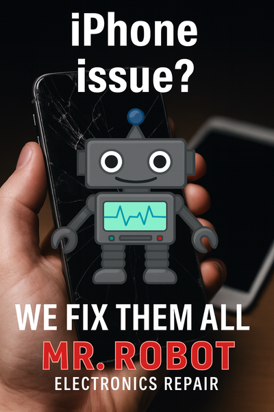iPhone or iPad acting up? Don’t panic — MR. ROBOT is here to save your device! At MR. ROBOT Electron...