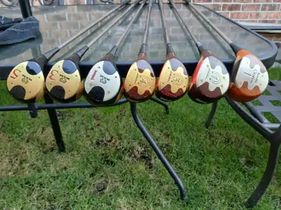 Oldies but Goodies Golf Clubs. In excellent condition. Make me a serious offer. Need to clean out th...