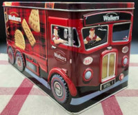 Walkers' Shortbread Cookie Tin - Truck/Lorry design 