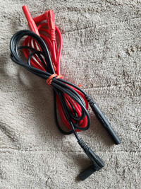 One pair 60 inch Fluke test leads probes extensions set