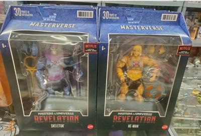 Masterverse Masters Of The Universe Revelation He-man  Skeletor , View more