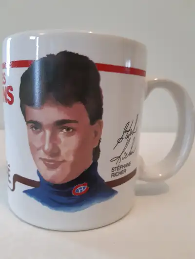 STEPHANE RICHER MONTREAL CANADIENS NESCAFE COFFEE  MUG, View more