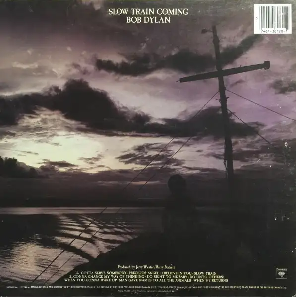 Bob Dylan 1979 LP record album Slow Train Coming vinyl in CDs, DVDs & Blu-ray in Markham / York Region - Image 3