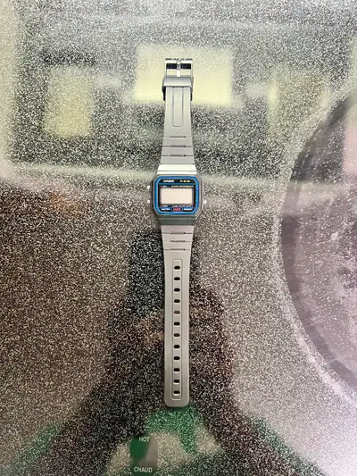 Casio Watch Band for F-91W watch, worn twice only, watch is not working.. $10(cash only)