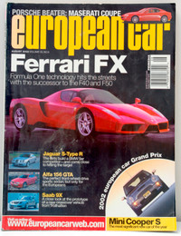 8 - European Car Magazine, Aug 2003 - Feb 2005