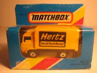 MATCHBOX MB 72 DELIVERY TRUCK HERTZ VAN & TRUCK RENTAL SEALED