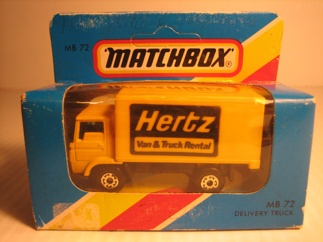 MATCHBOX MB 72 DELIVERY TRUCK HERTZ VAN & TRUCK RENTAL SEALED in Arts & Collectibles in London