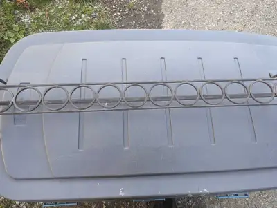 36-In long 12 candle holder iron 

Very cool, View more