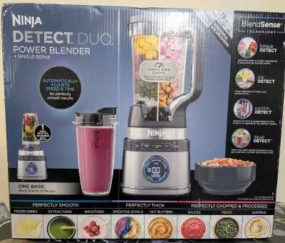 Ninja Detect Duo Power Blender + Single-Serve, View more