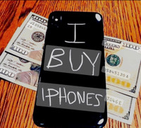 We buy iphones for cash