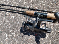 Fishing rod, reel,new lures and new line
