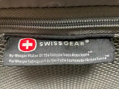 Black Swissgear suitcase , View more