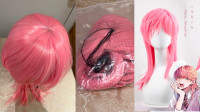 Brand New Cosplay wig pink mullet style