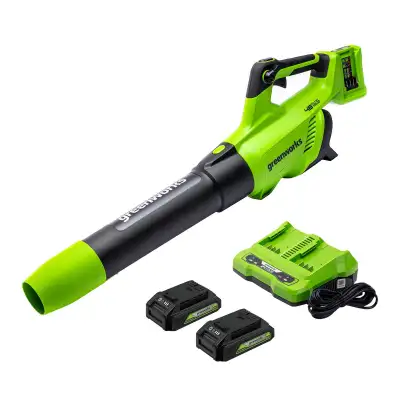 Retails $260+ tax. Asking $180. Two Greenworks 24-volt batteries combine for 48-volts of exceptional...