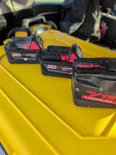 Milwaukee M18 Batteries, View more