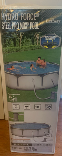 Brand new pool ! 