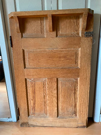 Wood 1/2 door